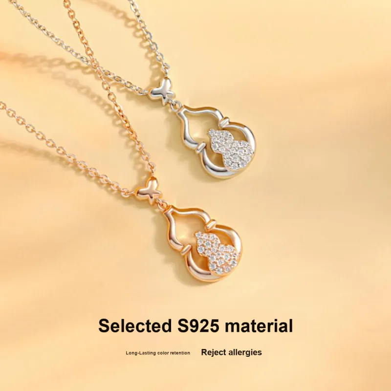 JESCAKOO S925 Silver Necklaces Women's-2