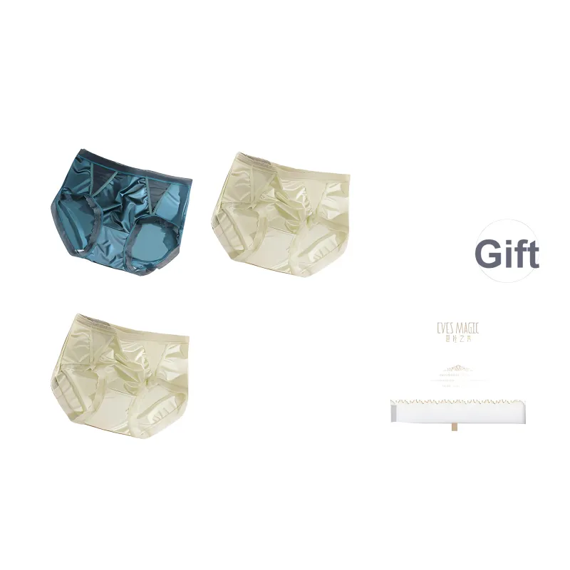 XIA.WA.ZHI.XIU Underpants Women's Shopping Bag 3 Pack-40