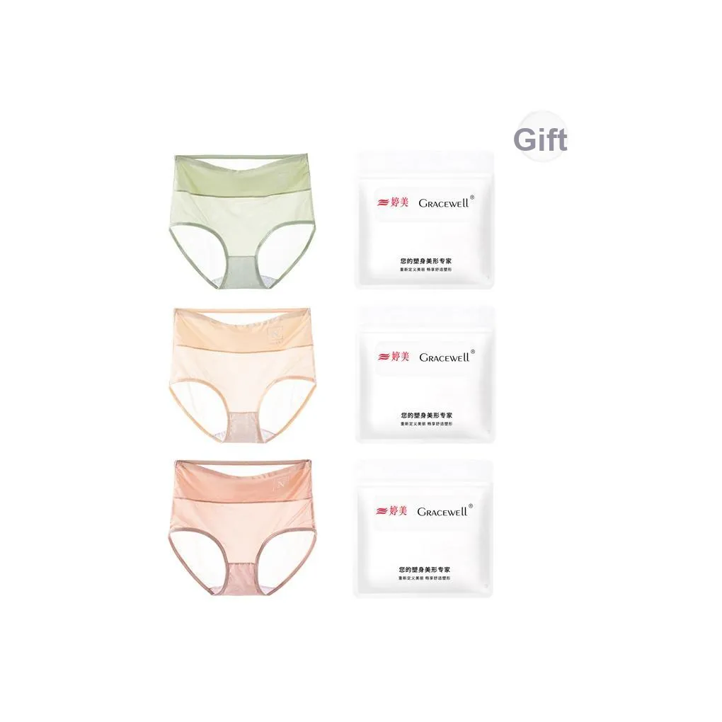 GRACEWELL Underpants Women's Shopping Bag 3 Pack