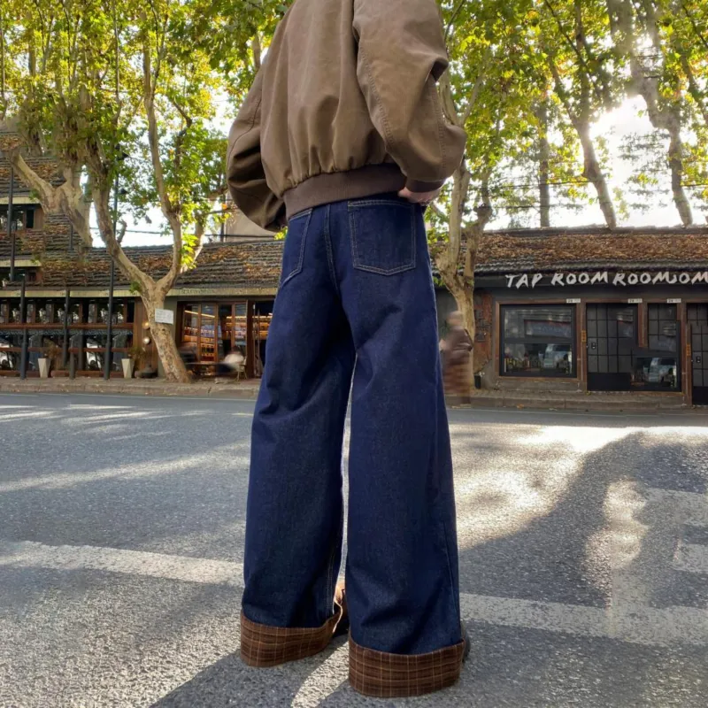 HOKLV Jeans Men-5