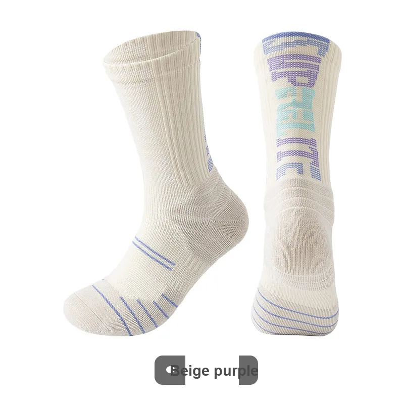 Gentle Welcome Basketball Socks Unisex-7