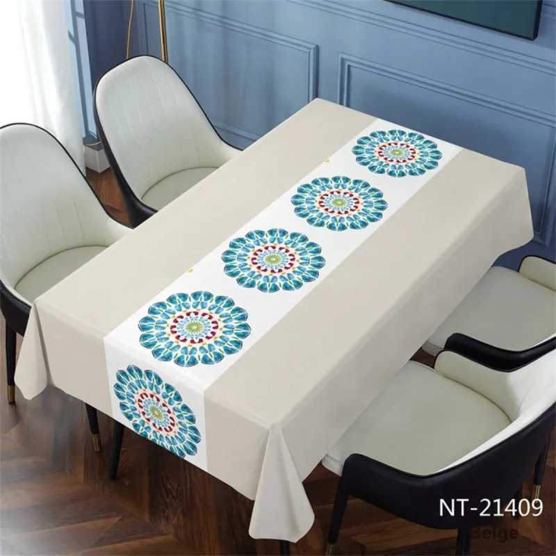 Seven squares Tablecloths / Table Mats-3