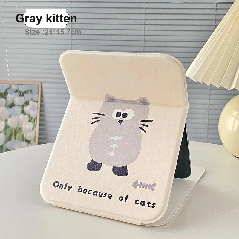 Jingda Ragdoll Cat Ins Large Size Folding Desktop Standable Mirror-3
