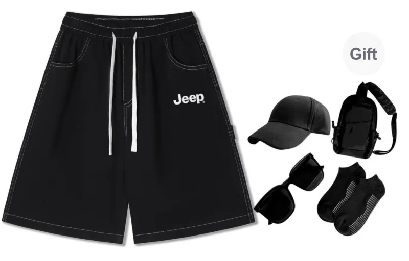 Jeep Denim Shorts Unisex Giveaway Included-28
