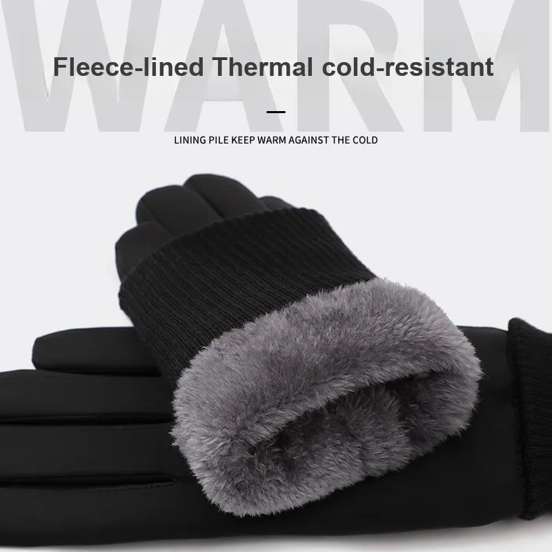 YUZHAOLIN Water Repellent Gloves Men's-3