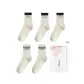5 Pack[White 3+White Two Stripes 2]