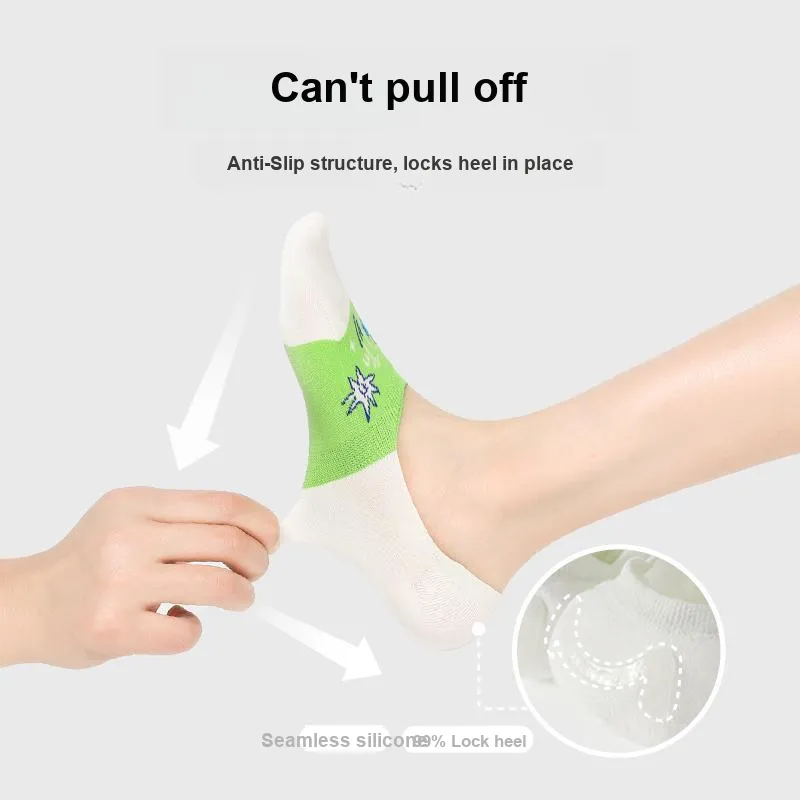 JKN Women's No Show Socks-9