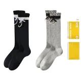 [2 Pack]Black+Light Gray
