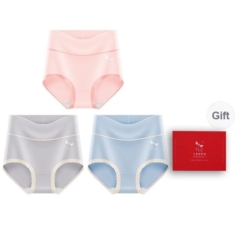 RED DRAGONFLY Cotton Panties Women's Combination Gift Box Set-14