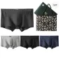 Solid Color 4 Pack Box Included (Black+Navy Blue+Iron Gray+Light Heather Gray)