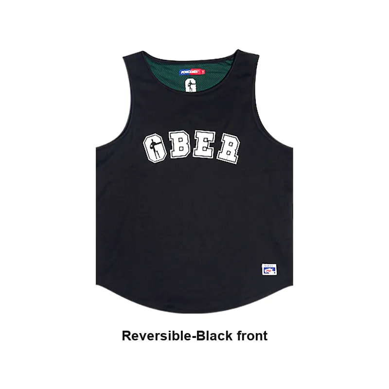 Powolves Basketball Jerseys Unisex Black Green