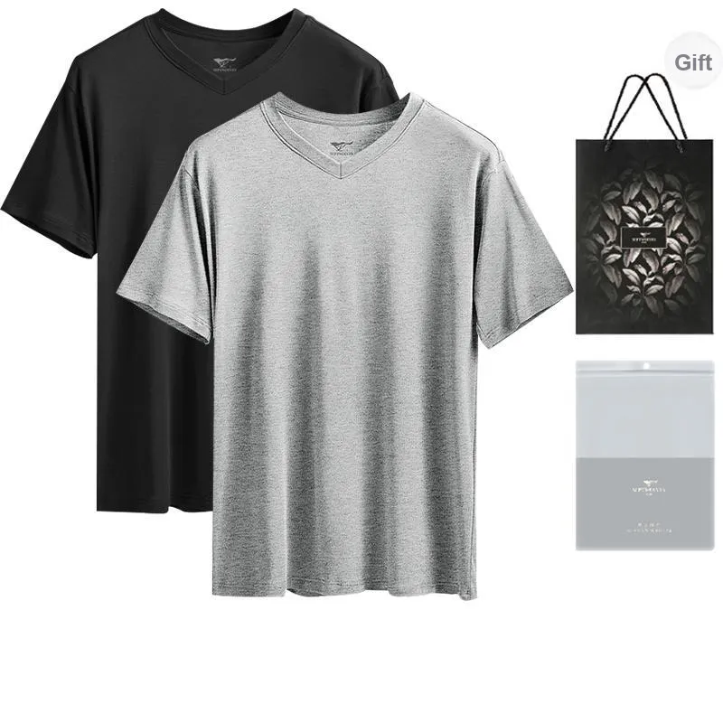 SEPTWOLVES Undershirts Men's 2 Pack+Free Shopping Bag-18
