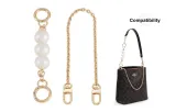 Pearl Extender Chain 15cm+Decorative Chain