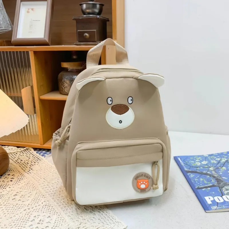 URBAN FOREST Nylon Backpack Regular Unisex Purple/Brown/Khaki/Blue/Pink/Black-12