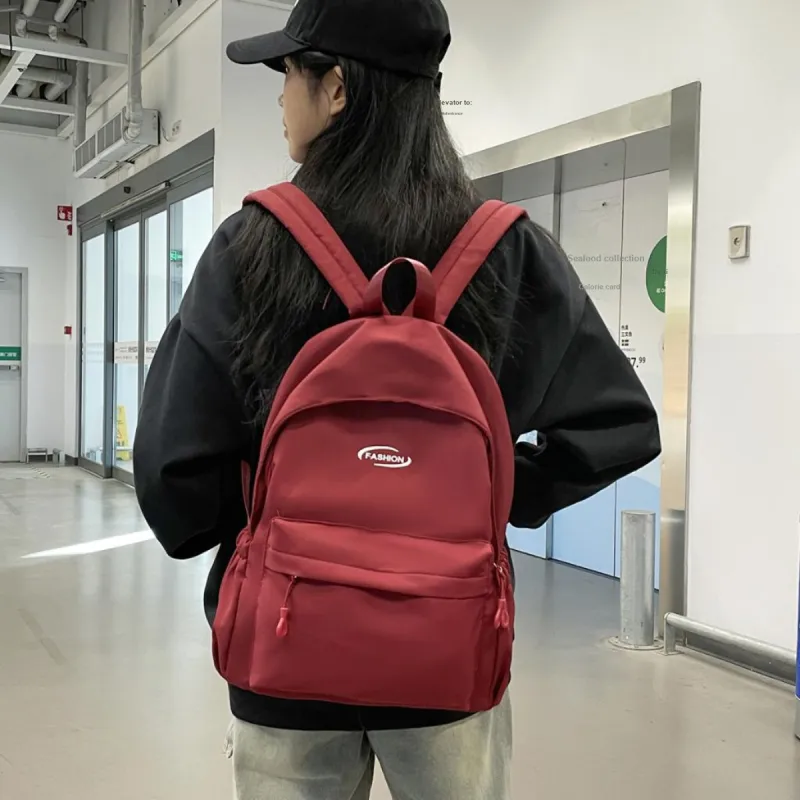 Parker Bear Nylon Backpack Unisex Multicolor-7