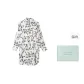 [Gift Box Set]Lapel Long-Sleeved Ink Wash Cypress Scent Women's Nightgown