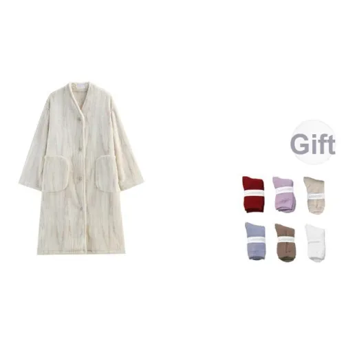 Same Language Хлопальные халаты Женские · Полосы