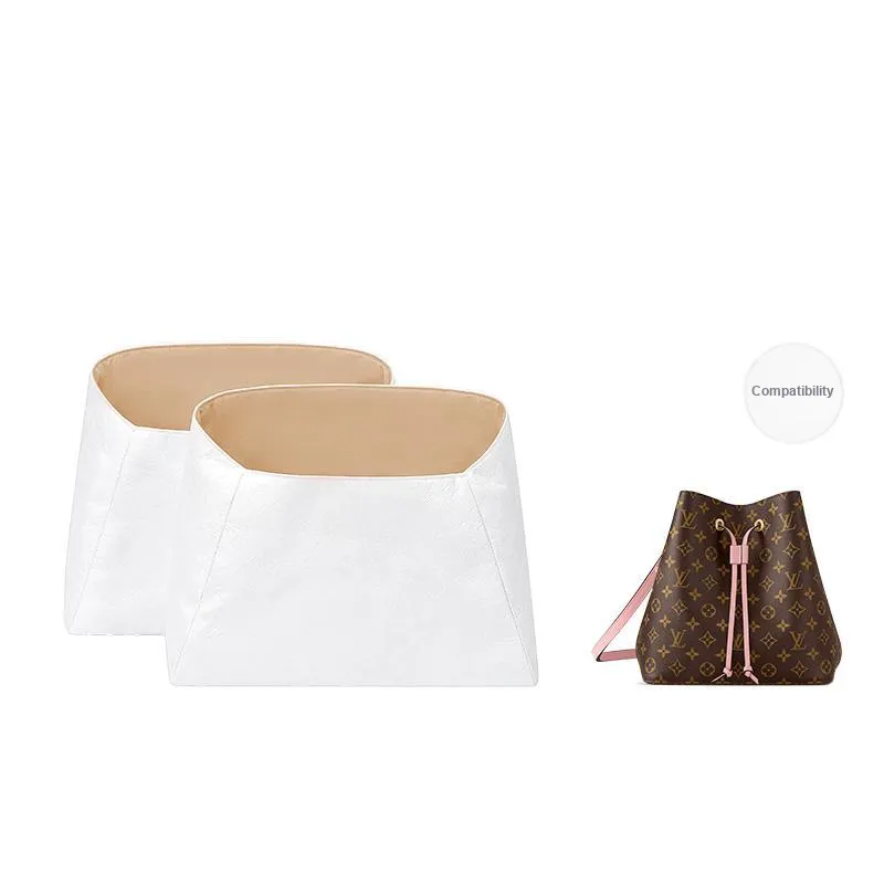 FANJI DuPont Paper Liner Storage Bag Merch Unisex Golden/Peach Pink-0