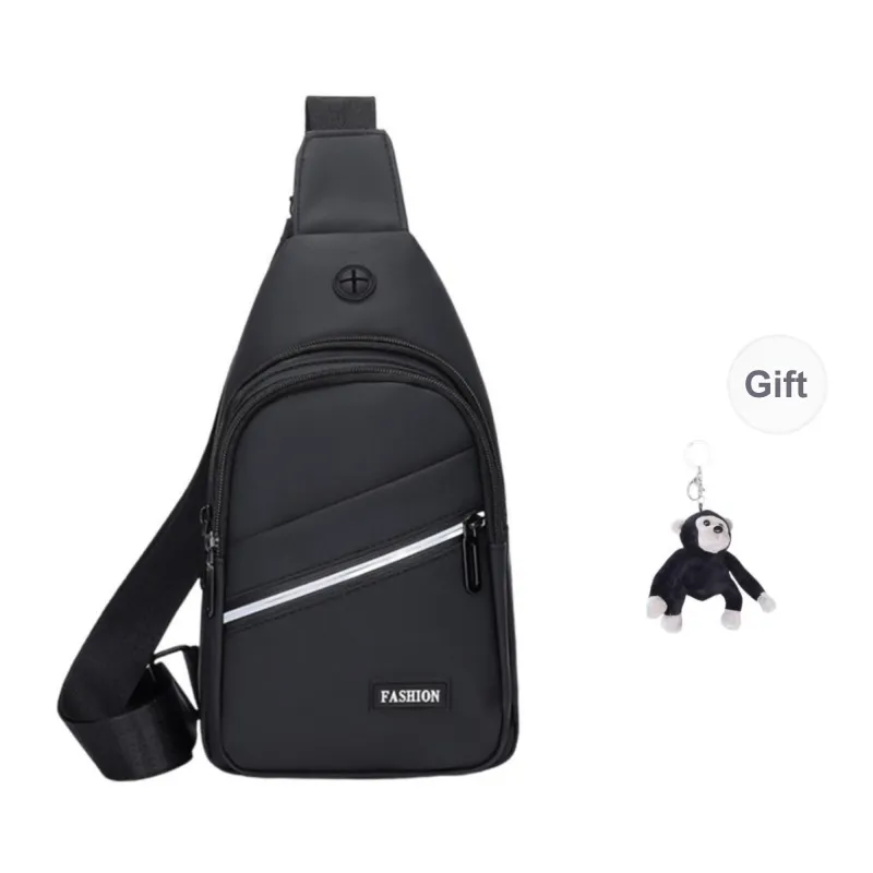 Tonlion Oxford Sling Bag Men's Black-2