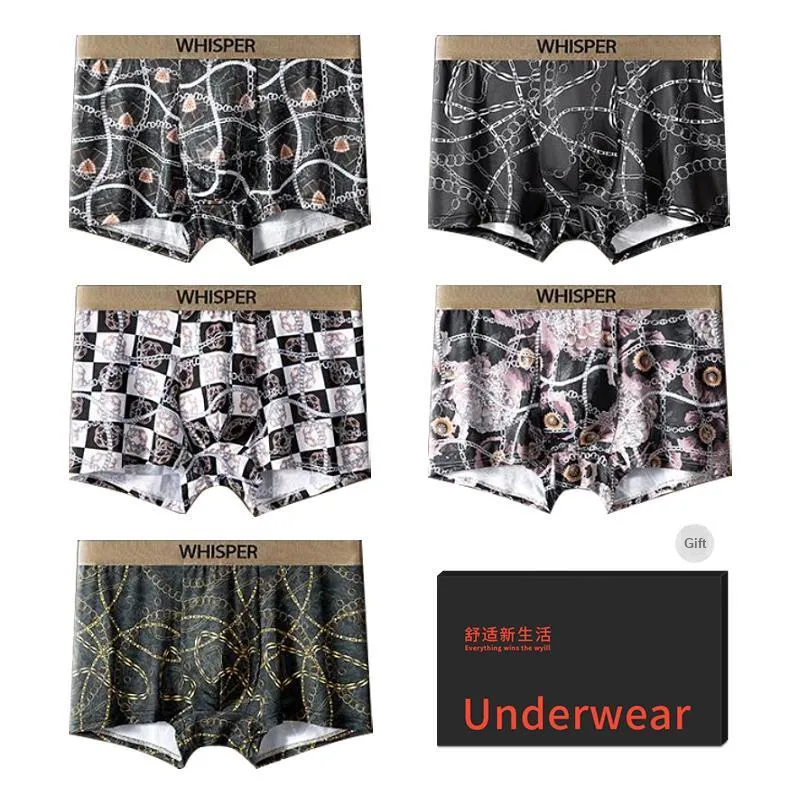 DUINIDESIYU Underpants Men's Box 5 Pack-0