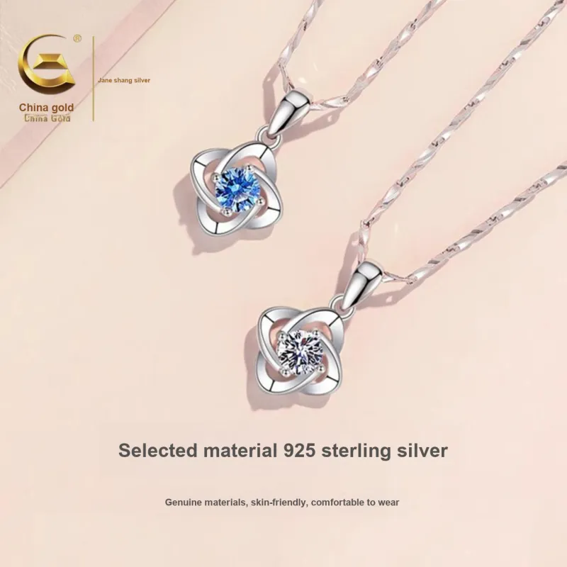 ZSY Silver 925 Necklaces Women's-3