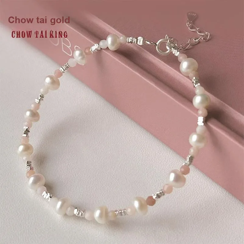 CHOW TAI KING Pearl Bracelets Women's-4