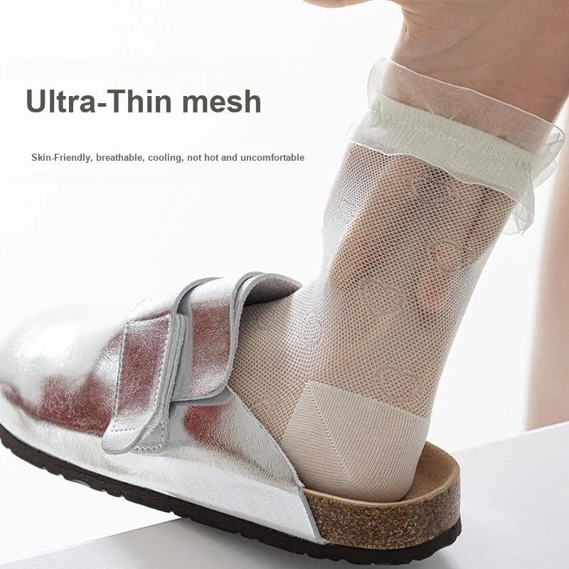 JIAZINI Mid-Calf Socks Women's 3 Pack-9