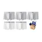 Gray+Gray+Gray+White+White (5 Pcs Pack)