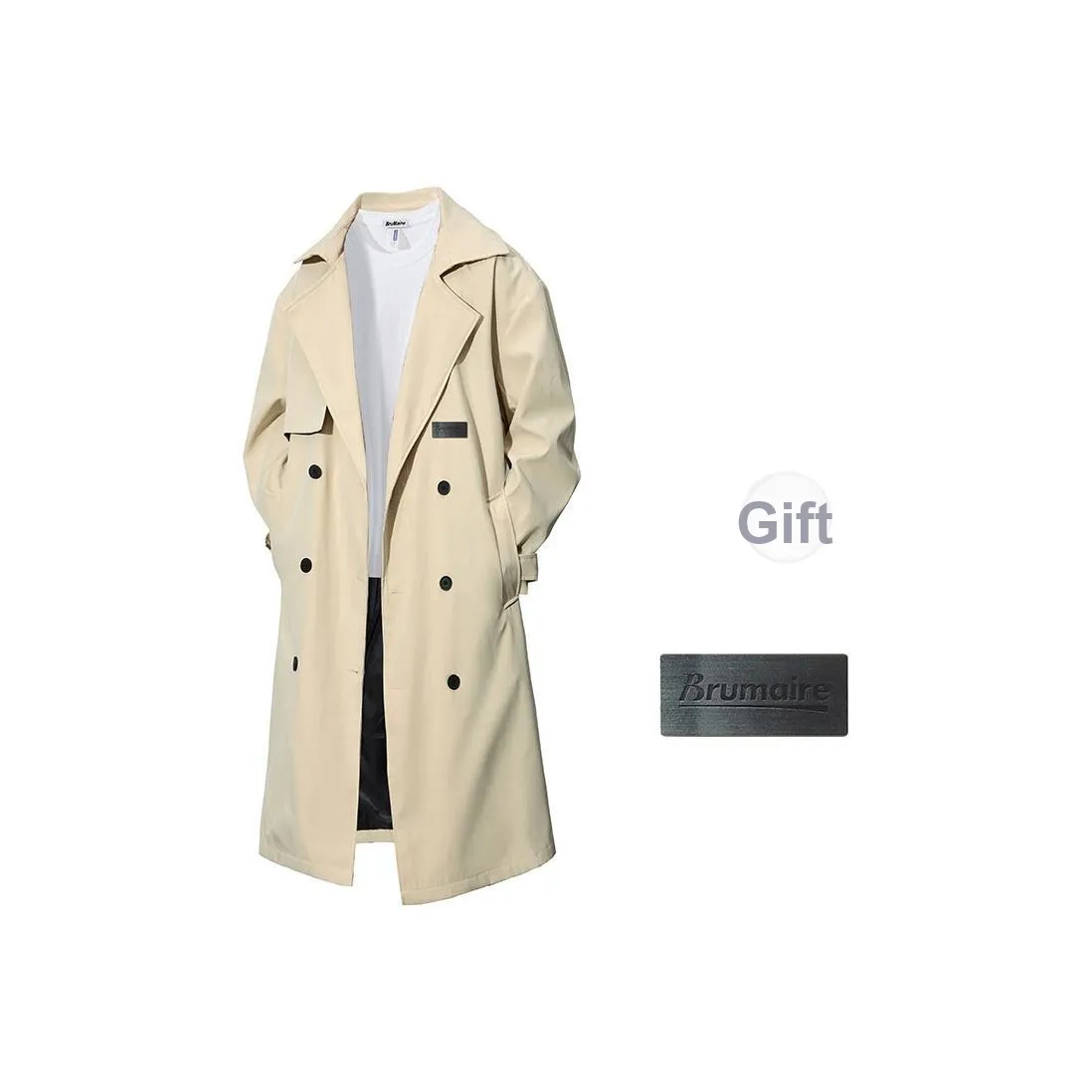 BRUMAIRE Унисекс Тренч