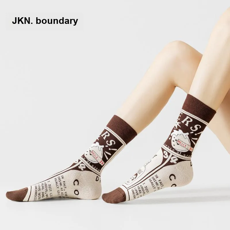 JKN Unisex Mid Calf Socks-9