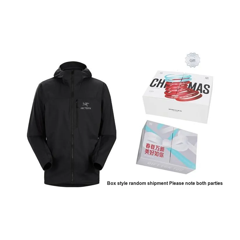 Arcteryx Squamish Черный Черный Мужские Куртки