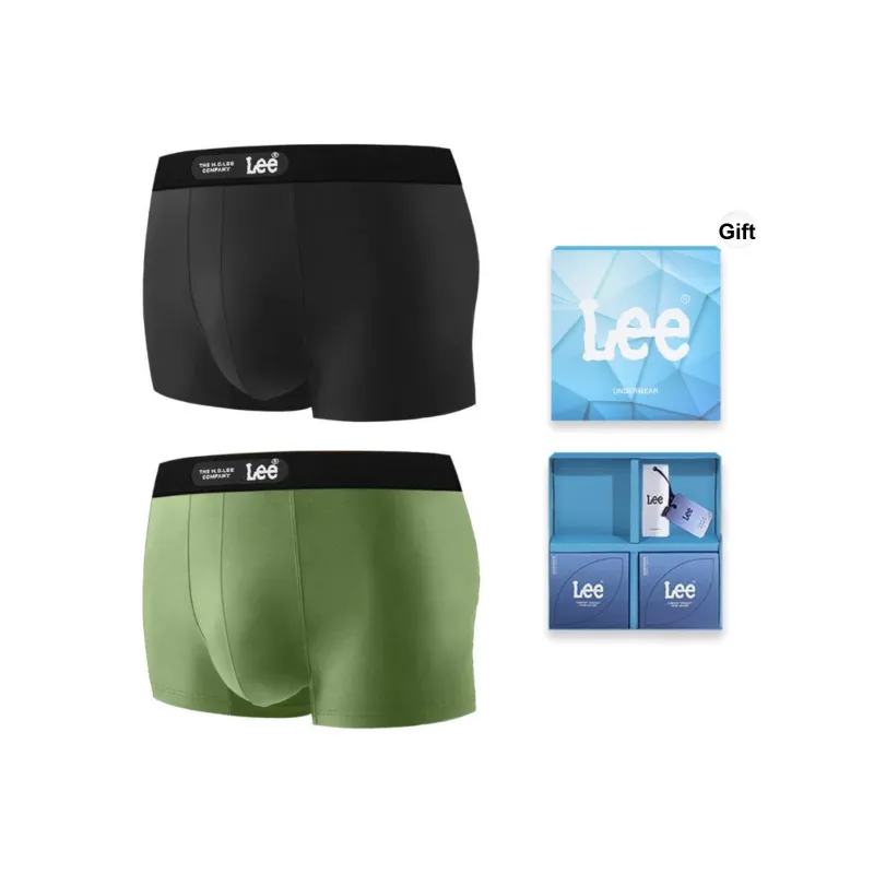 Lee Buddy Lee Series Underpants Men's Gift Box Of 2 Strips-29