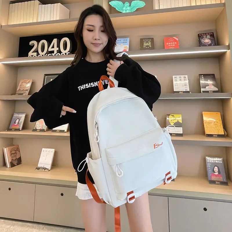 GEERDUN Canvas Backpack Regular Unisex Multicolor-9