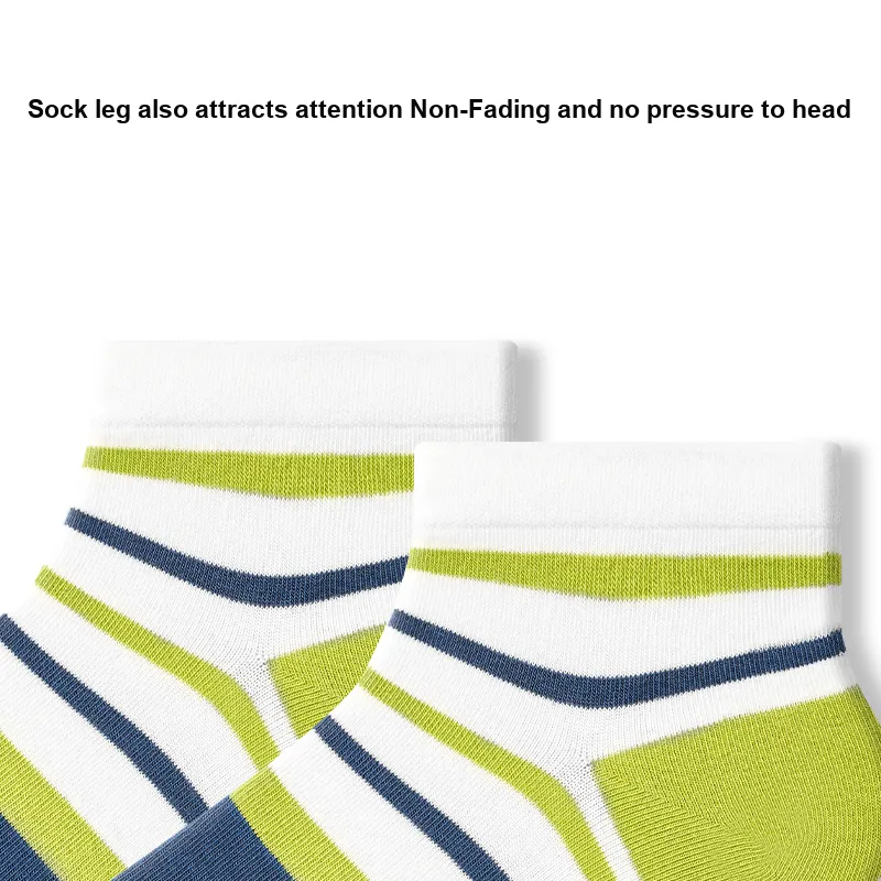 Primeet Ankle Socks Men's 5 Pack-11