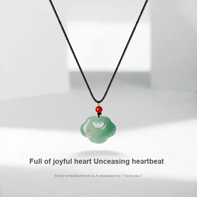 JUICY GRAPE African Emerald Necklaces Unisex-1