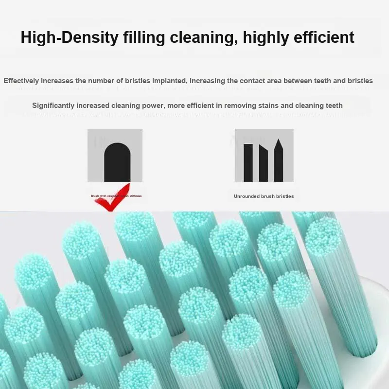 Fly Compatible With Philips HX2471 Electric Toothbrush Heads HX2571/HX257B/HX247L Replacement Flphx2471 Toothbrush Head-1