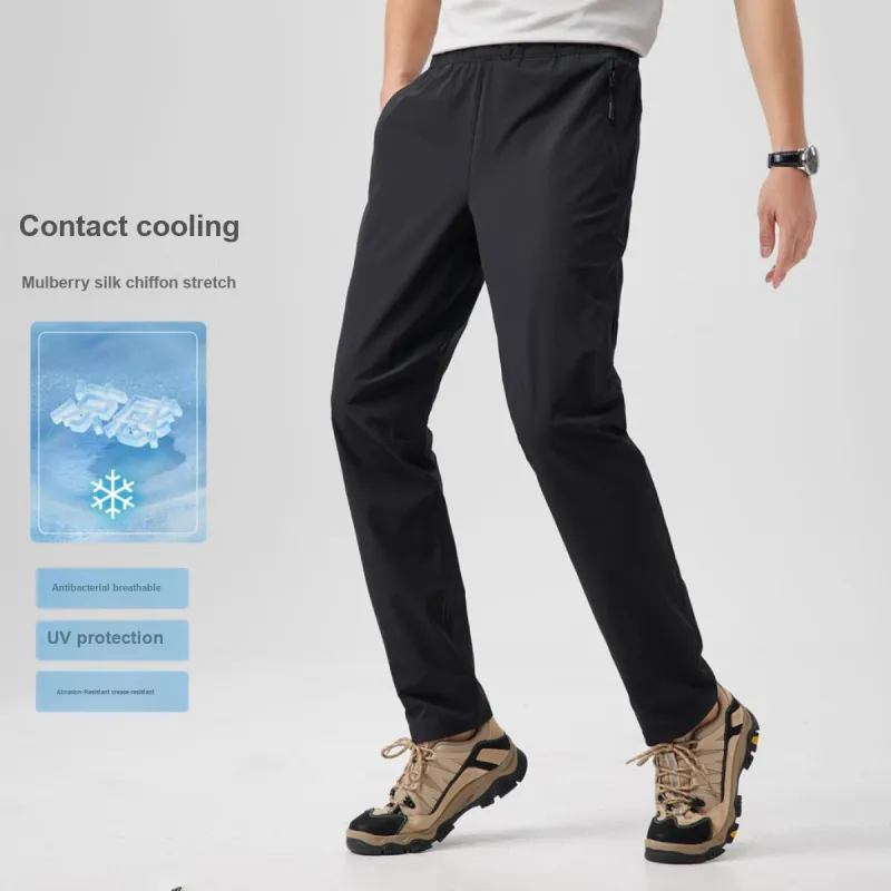 Red bean Casual Pants Men-17