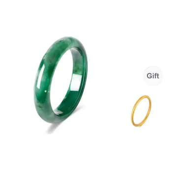 HUISHI African Emerald Bangles Women's