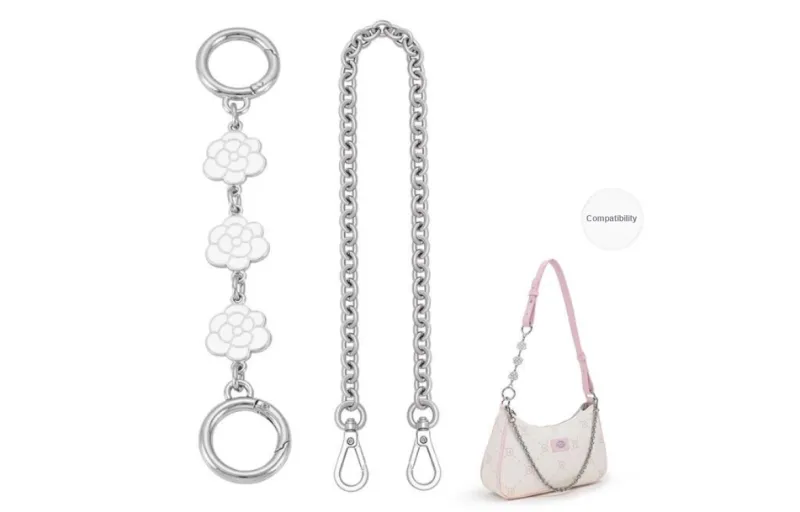Lan Bao Fan Metal Alloy Bag Strap Women's Multicolor-25
