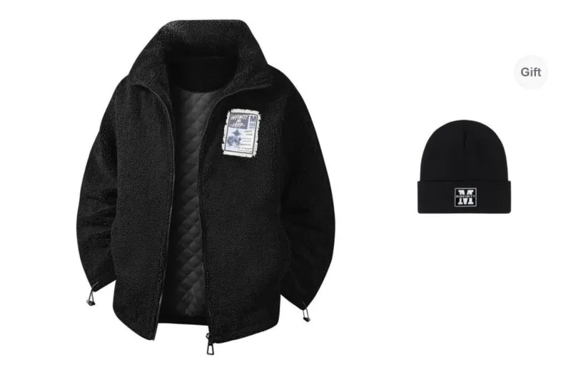 Minfinity Velvet feel Coat Unisex-2