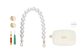 GUYI Alloy Bag Accessories Women's White
