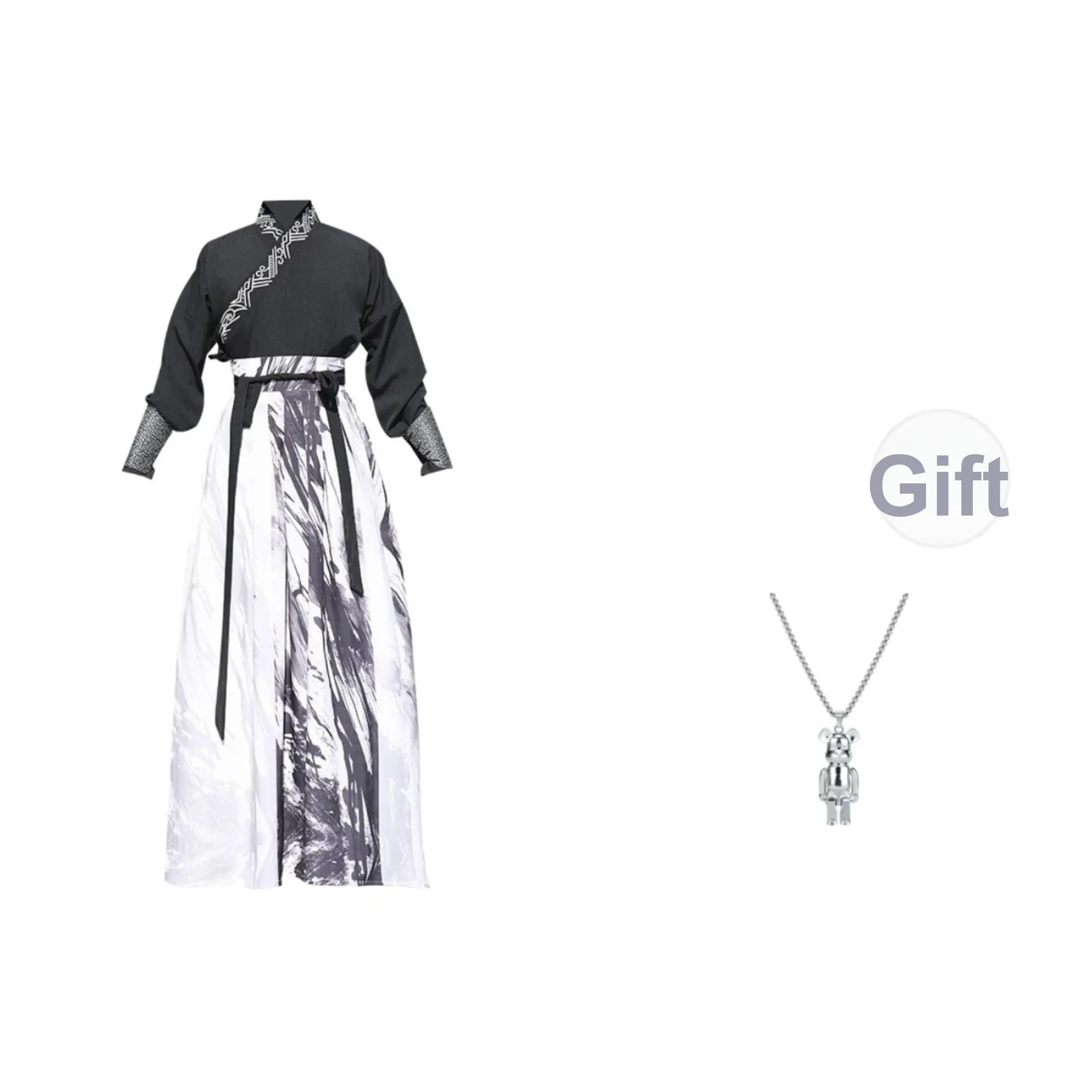 TUCANO Черный Орхидея Двухкомпонентный Набор Мужские Костюмы в стиле Тан