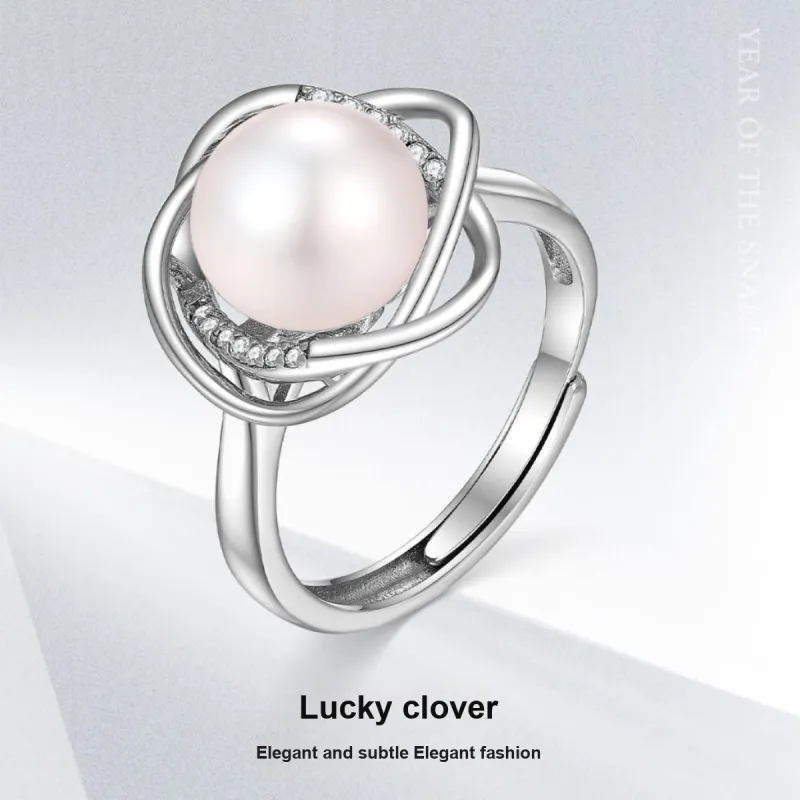 LAOMIAO Freshwater Pearl Rings Women's-1
