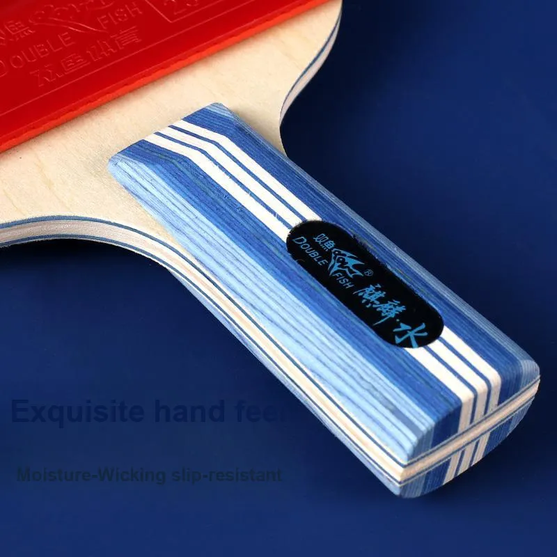 DOUBLEFISH Ping Pong Paddles Unisex Maple Wood Base-114
