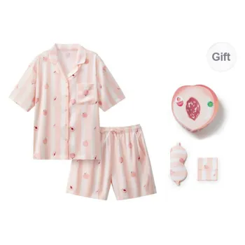 Bananain Pajama Set Unisex Multicolor