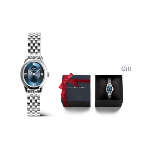 DW DanielWellington Кварцевый механизм женские часы 25,5мм*22мм*6,1мм синий