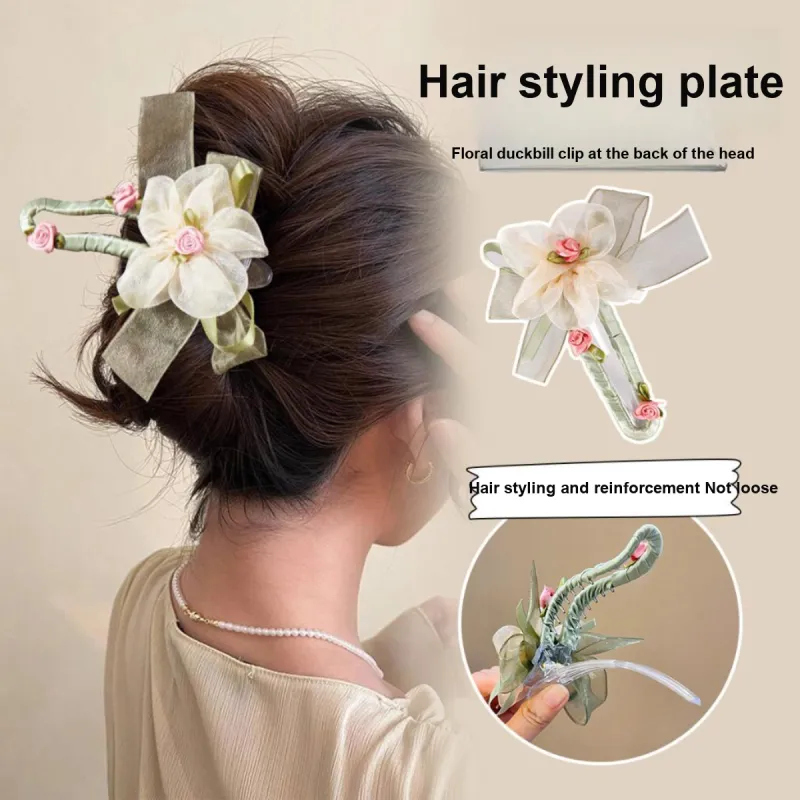 HANYUDIE Acrylic Hair Clips Women's-1