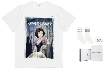 Charlie Luciano T Shirt Unisex White