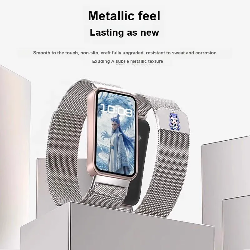 Fly Watch Bands Huawei Compatibility 130 145mm Metal Unisex-2