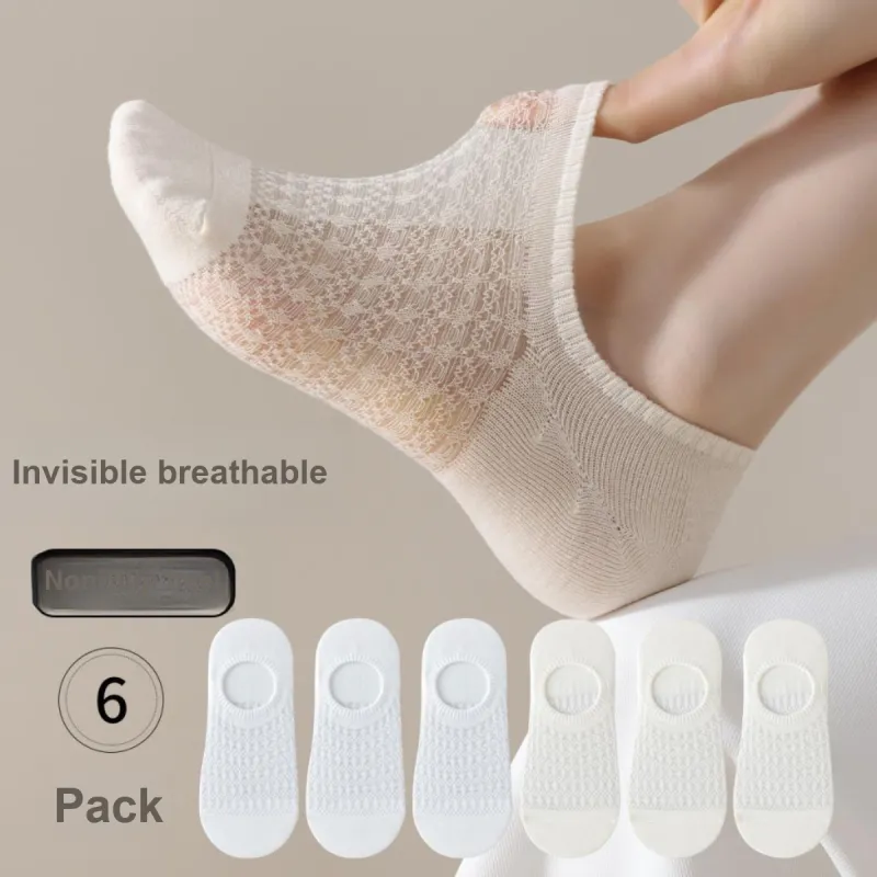 Caramella Ankle Socks Women's 6 Pack-10